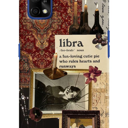 Libra Zodiac Realme 7 Pro Hard Case Back Cover by Casekaro