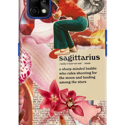 Sagittarius Zodiac Realme 7 Pro Hard Case Back Cover by Casekaro