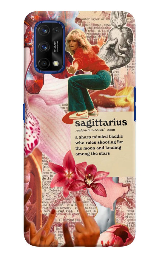 Sagittarius Zodiac Realme 7 Pro Hard Case Back Cover by Casekaro