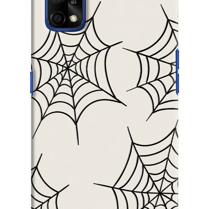 Spider Web Realme 7 Pro Hard Case Back Cover by Casekaro