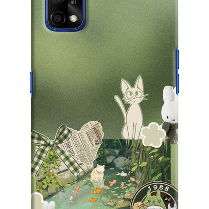 Aesthetic anime Realme 7 Pro Hard Case Back Cover by Casekaro