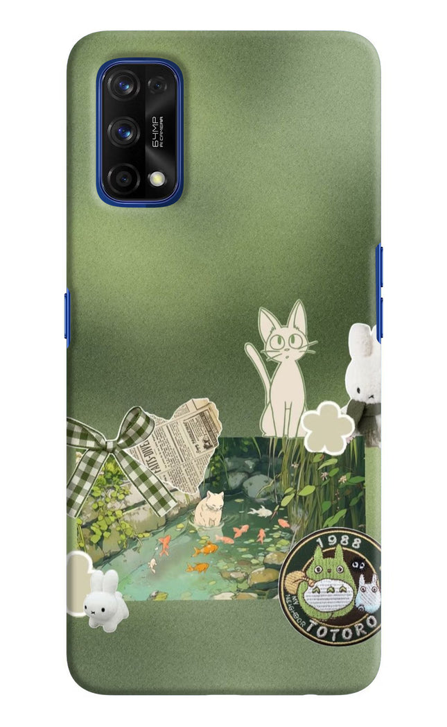 Aesthetic anime Realme 7 Pro Hard Case Back Cover by Casekaro