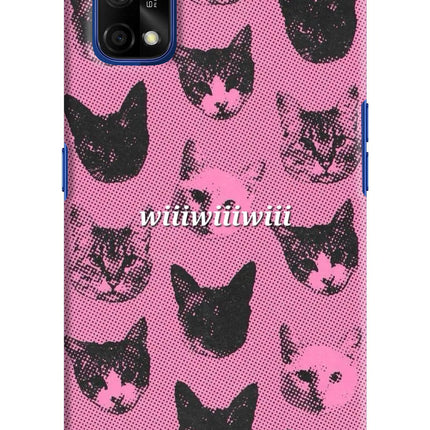 Pink Cats Realme 7 Pro Hard Case Back Cover by Casekaro