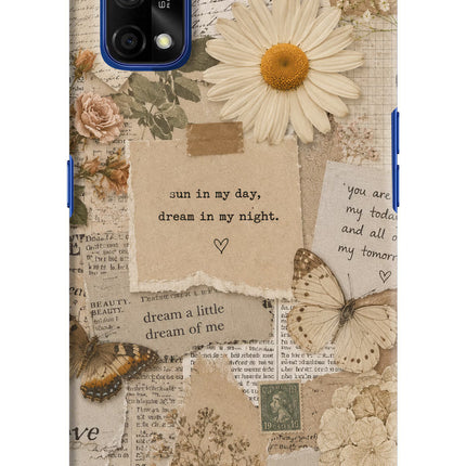 Vintage case Realme 7 Pro Hard Case Back Cover by Casekaro