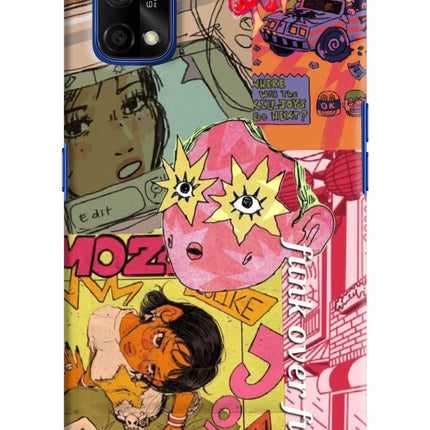 Funkover Realme 7 Pro Hard Case Back Cover by Casekaro