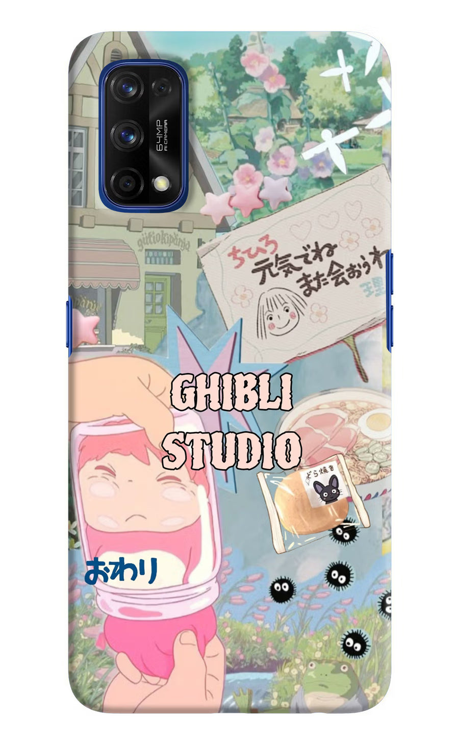 Studio Ghibli Realme 7 Pro Back Cover, Hard case