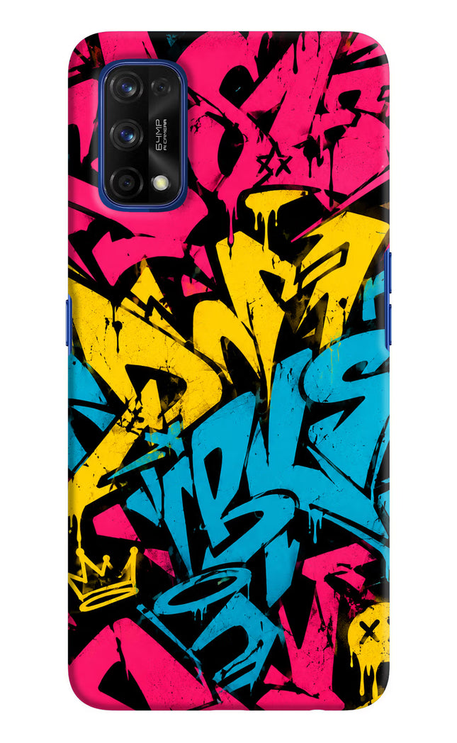 Graffiti Vibe Realme 7 Pro Hard Case Back Cover by Casekaro
