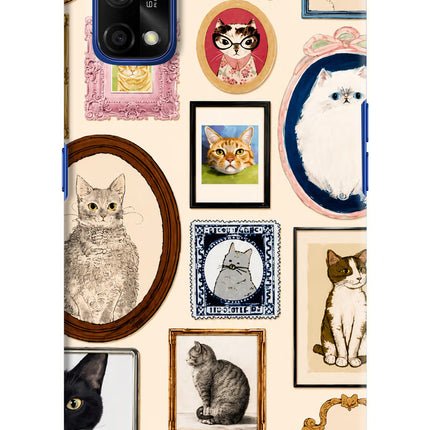 Mirror Cats Realme 7 Pro Hard Case Back Cover by Casekaro