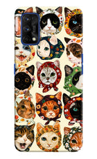 Cool Cat Realme 7 Pro Hard Case Back Cover by Casekaro