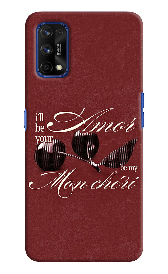 Velvet Cherry Realme 7 Pro Hard Case Back Cover by Casekaro