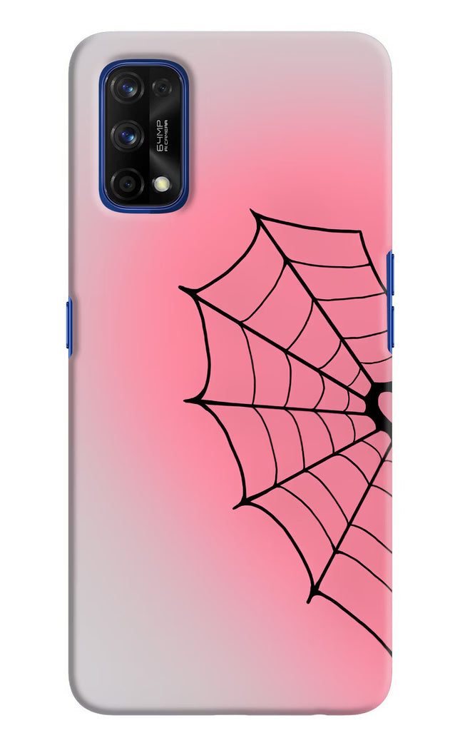Pink Web Realme 7 Pro Hard Case Back Cover by Casekaro