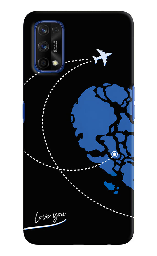 Love Orbit Realme 7 Pro Hard Case Back Cover by Casekaro