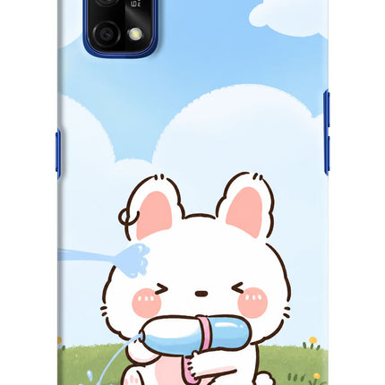 Bunny Treat Realme 7 Pro Hard Case Back Cover by Casekaro