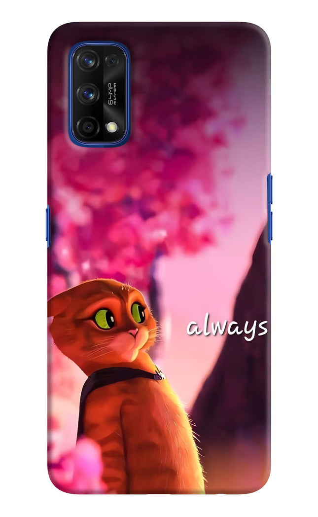 Always Cat Realme 7 Pro Hard Case Back Cover by Casekaro
