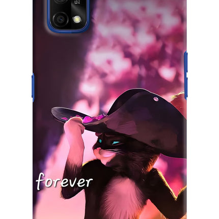 Forever Cat Realme 7 Pro Hard Case Back Cover by Casekaro
