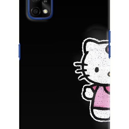 Kitty Charm Realme 7 Pro Hard Case Back Cover by Casekaro