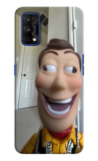 Side Eye Woody Realme 7 Pro Hard Case Back Cover by Casekaro