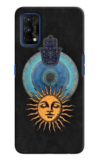 Divine Sun Realme 7 Pro Hard Case Back Cover by Casekaro