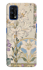 White Lily Realme 7 Pro Hard Case Back Cover by Casekaro