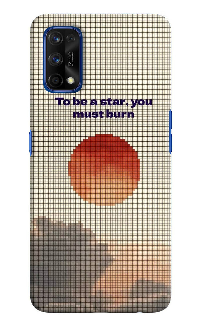 Pixel Sun Realme 7 Pro Hard Case Back Cover by Casekaro