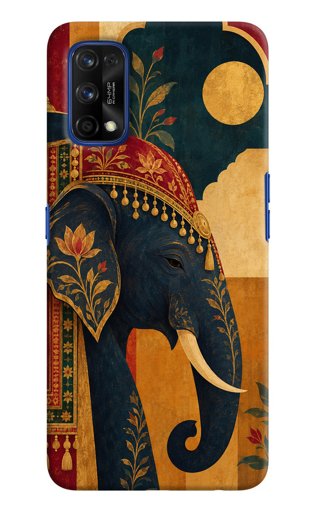 Royal Elephant Realme 7 Pro Hard Case Back Cover by Casekaro