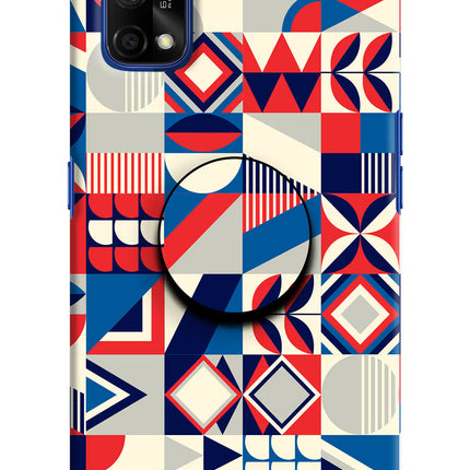 Colorful Pattern Realme 7 Pro Pop Case by Casekaro