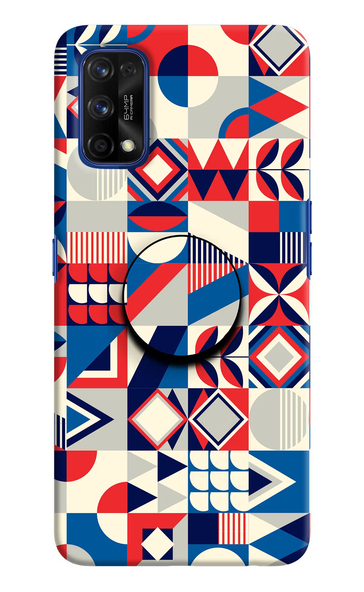 Colorful Pattern Realme 7 Pro Pop Case by Casekaro