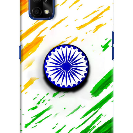 Indian Flag Ashoka Chakra Realme 7 Pro Pop Case by Casekaro