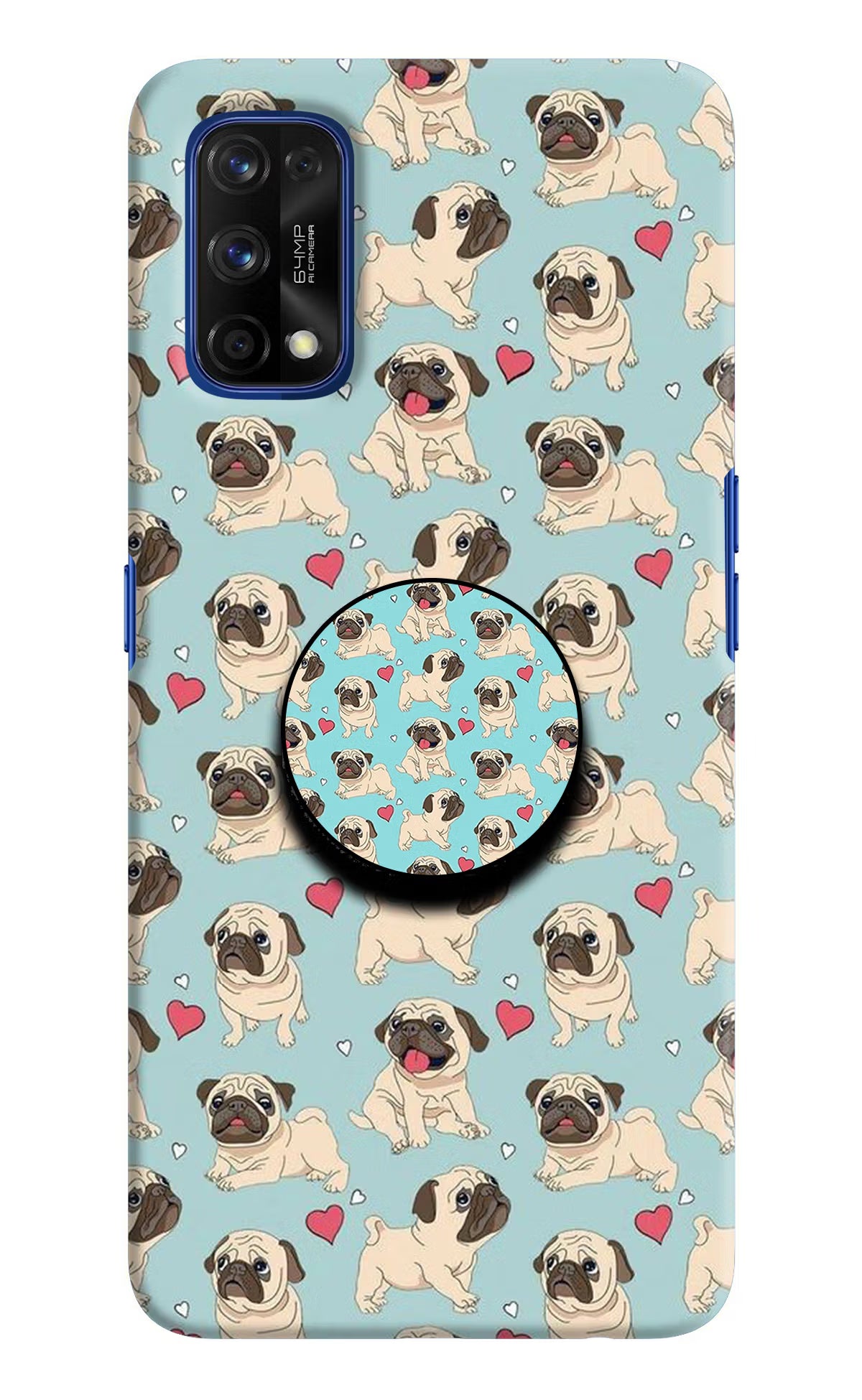 Pug Dog Realme 7 Pro Pop Case by Casekaro