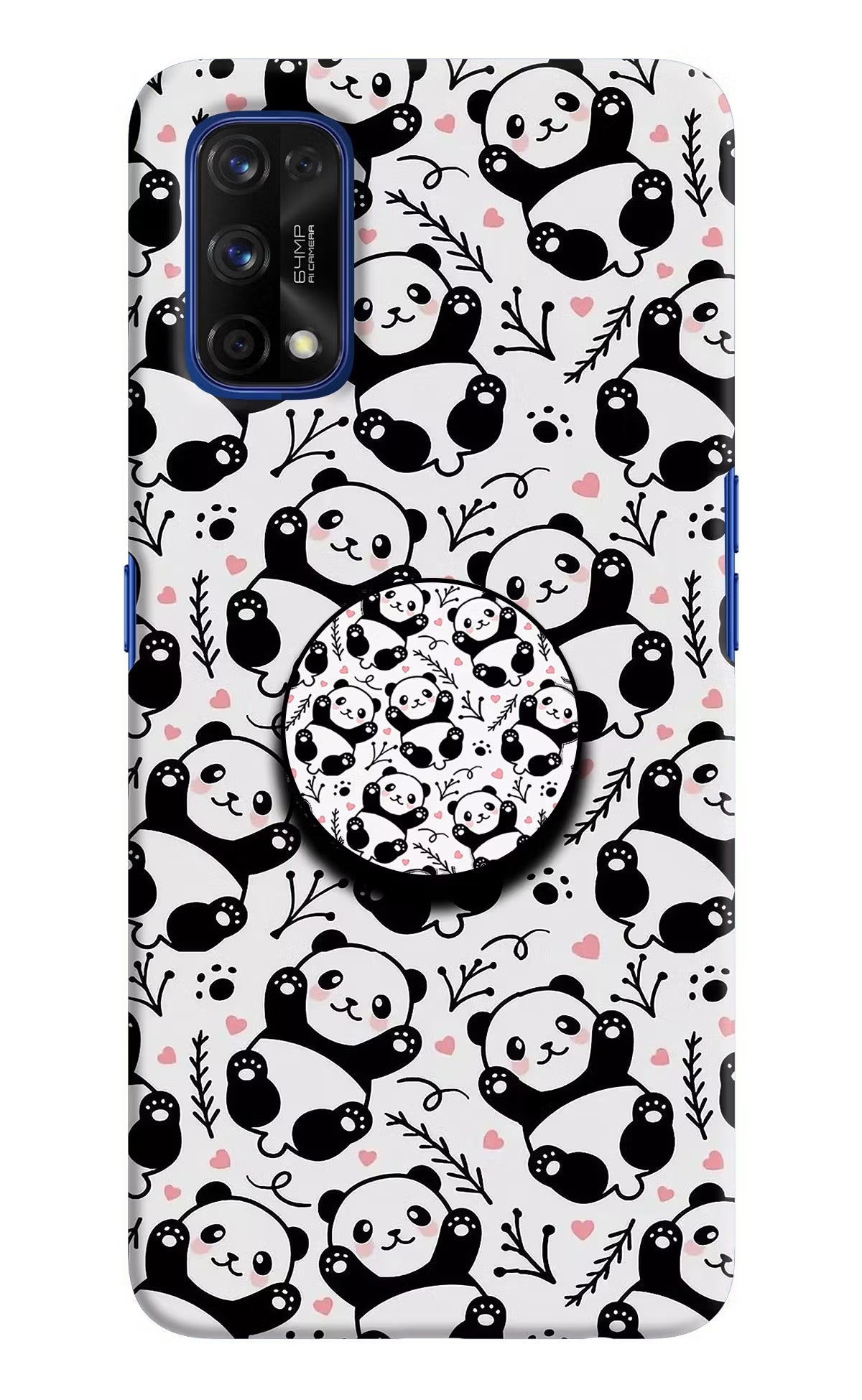 Cute Panda Realme 7 Pro Pop Case by Casekaro