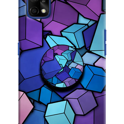 Cubic Abstract Realme 7 Pro Pop Case by Casekaro