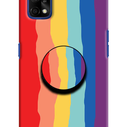 Rainbow Realme 7 Pro Pop Case by Casekaro