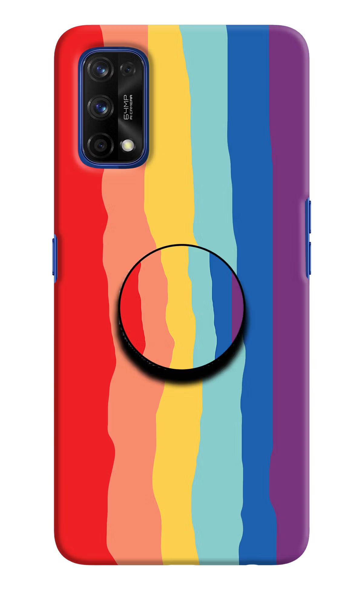 Rainbow Realme 7 Pro Pop Case by Casekaro