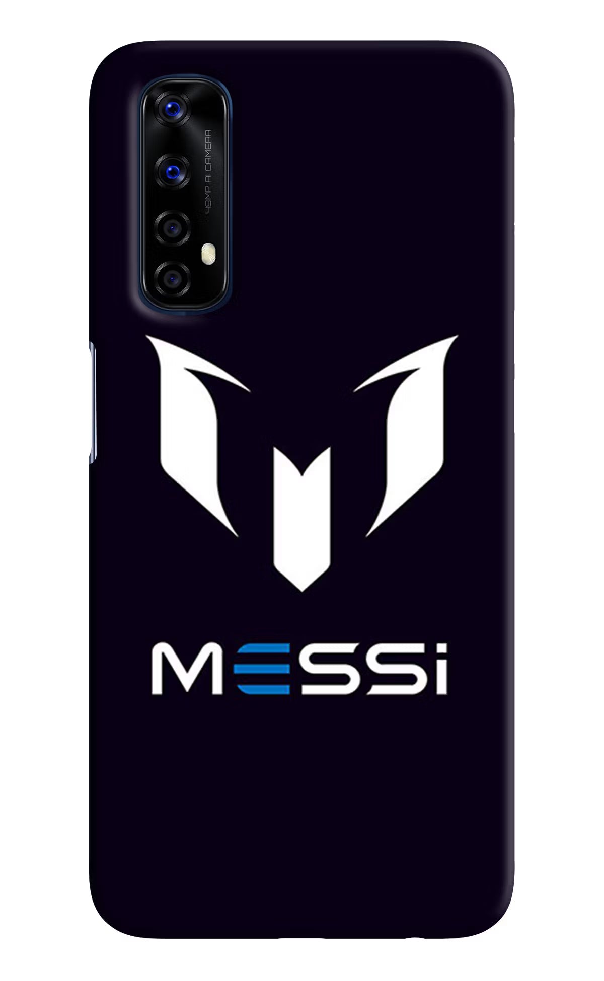Messi Logo Realme 7/Narzo 20 Pro Hard Case Back Cover by Casekaro