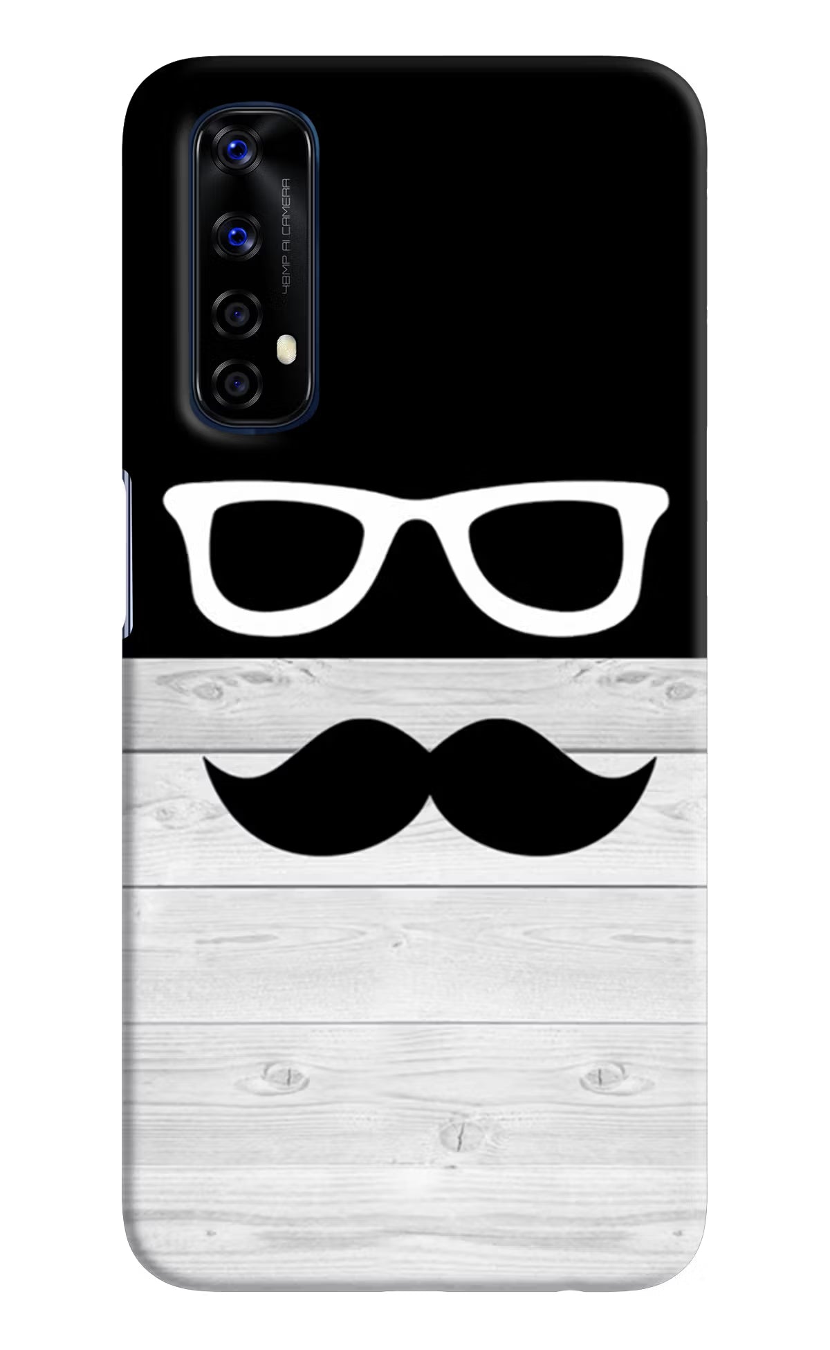 Mustache Realme 7/Narzo 20 Pro Hard Case Back Cover by Casekaro