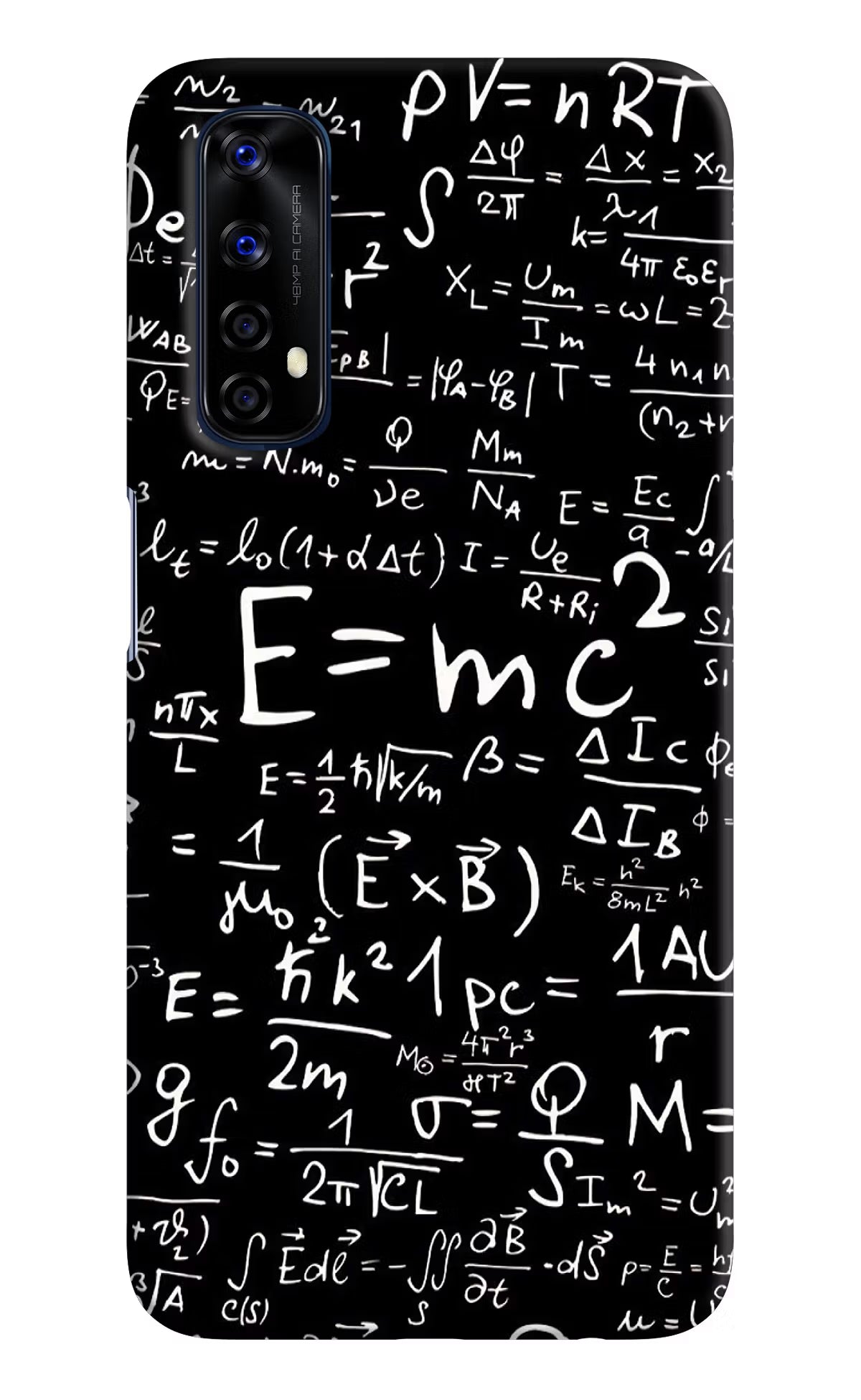 Physics Formula Realme 7/Narzo 20 Pro Hard Case Back Cover by Casekaro