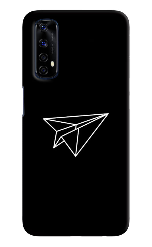 Paper Plane White Realme 7/Narzo 20 Pro Hard Case Back Cover by Casekaro