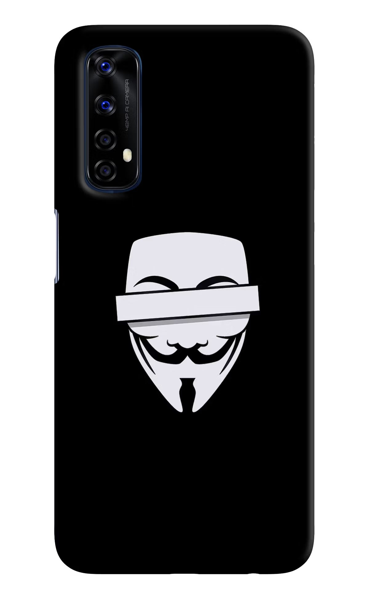 Anonymous Face Realme 7/Narzo 20 Pro Hard Case Back Cover by Casekaro