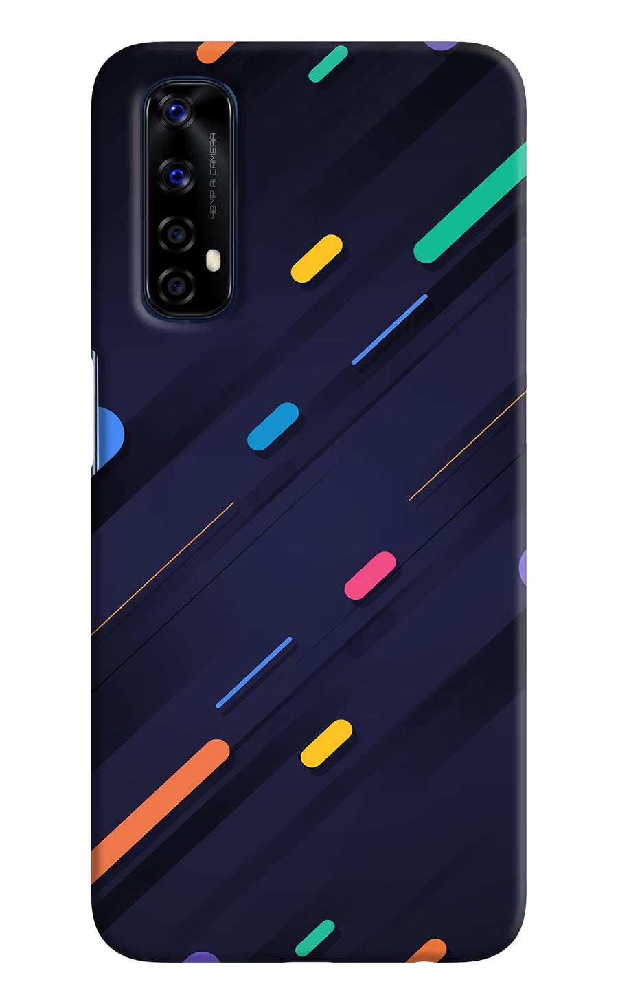 Abstract Design Realme 7/Narzo 20 Pro Back Cover, Hard case