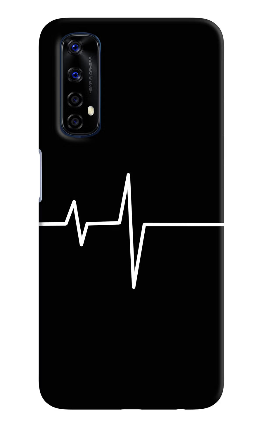Heart Beats Realme 7/Narzo 20 Pro Back Cover, Hard case