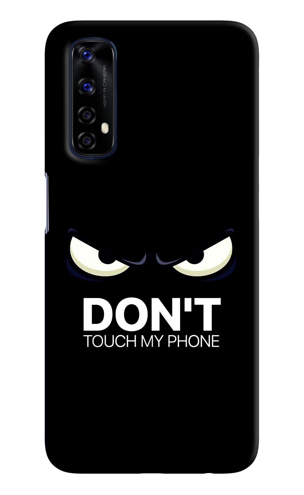 Don'T Touch My Phone Realme 7/Narzo 20 Pro Hard Case Back Cover by Casekaro