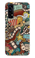 Cinema Abstract Realme 7/Narzo 20 Pro Hard Case Back Cover by Casekaro