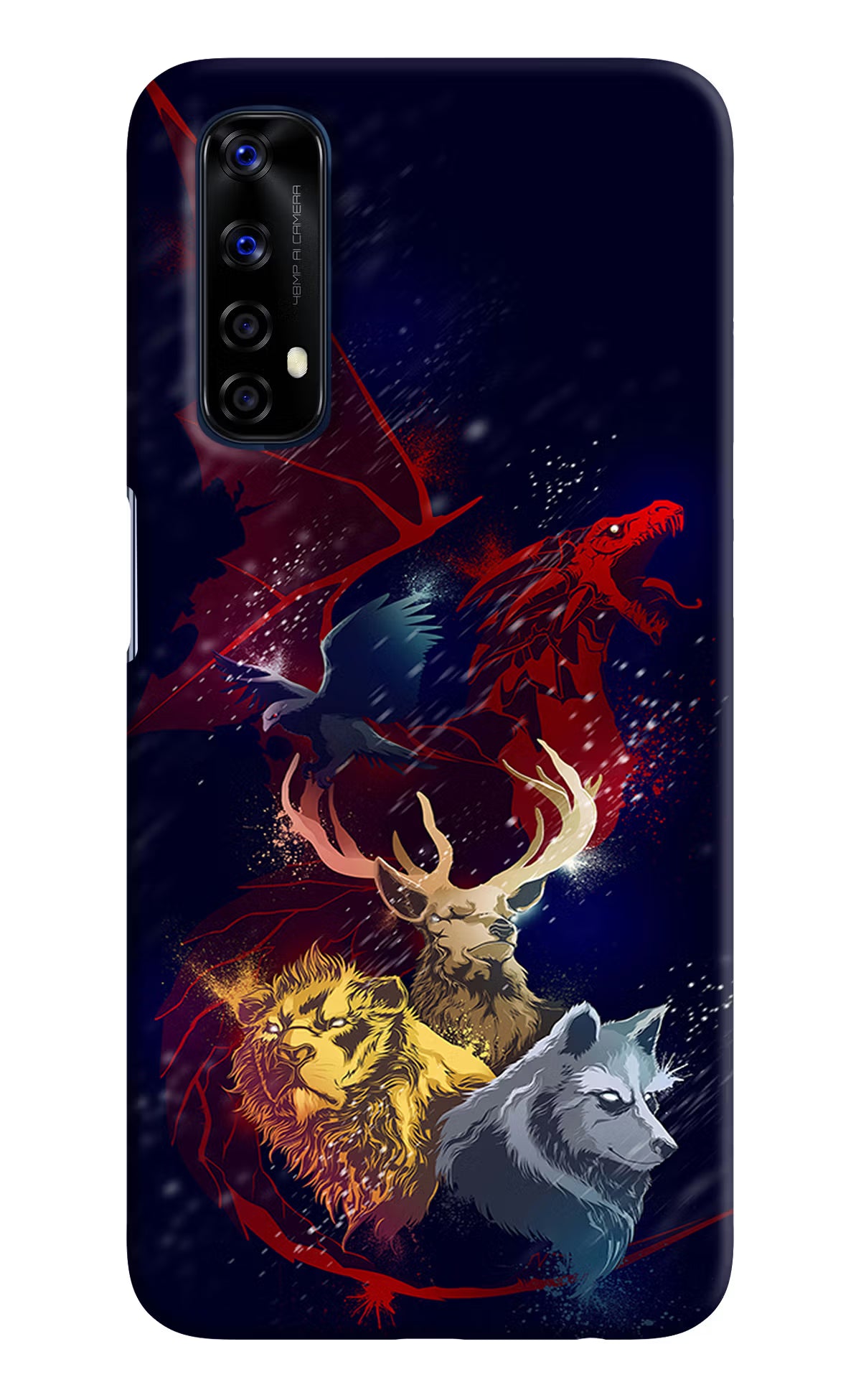 Game Of Thrones Realme 7/Narzo 20 Pro Hard Case Back Cover by Casekaro