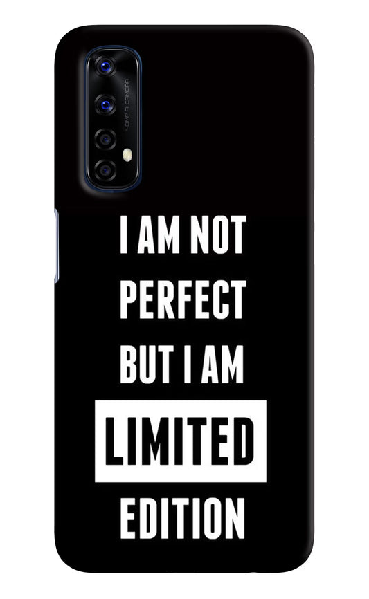 I Am Not Perfect But I Am Limited Edition Realme 7/Narzo 20 Pro Hard Case Back Cover by Casekaro