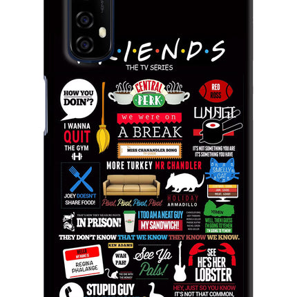 FRIENDS Realme 7/Narzo 20 Pro Hard Case Back Cover by Casekaro