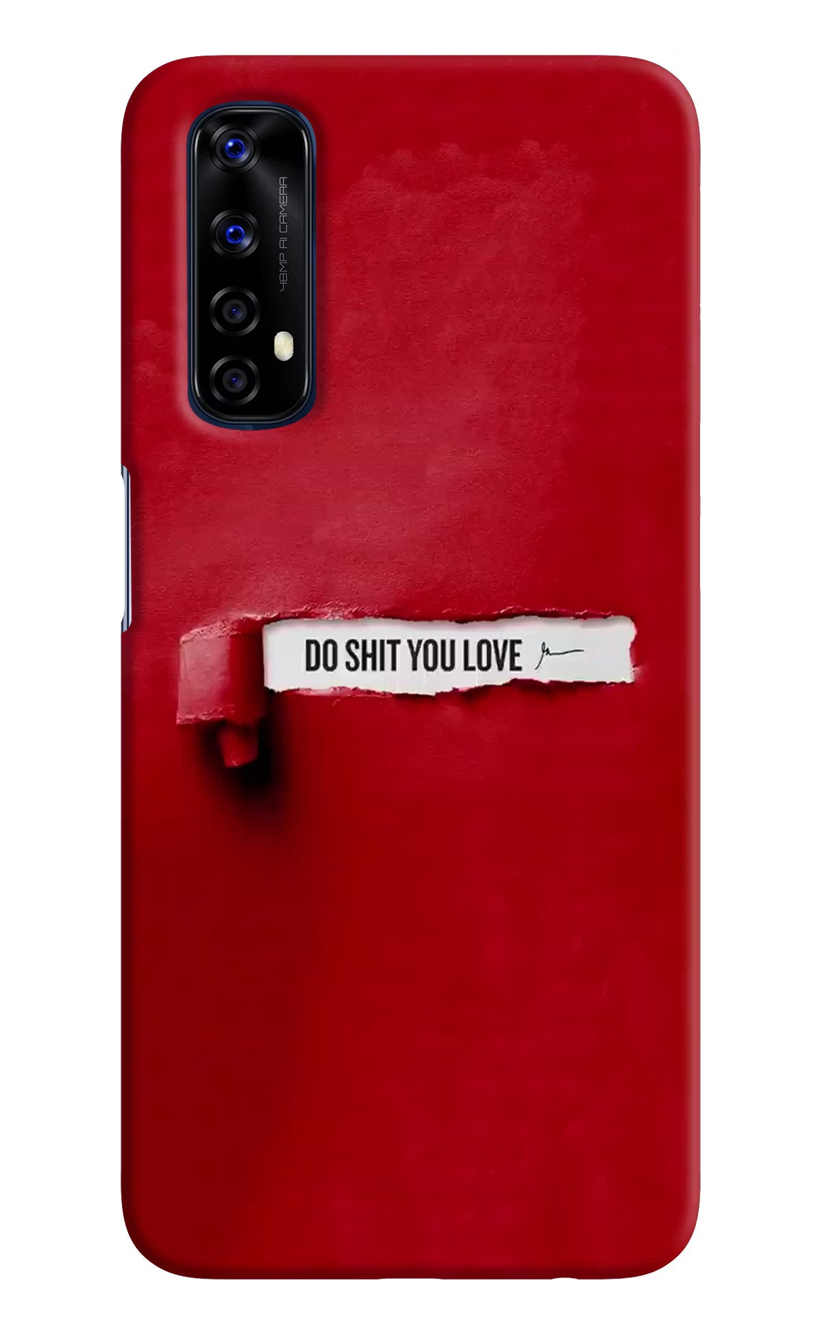 Do Shit You Love Realme 7/Narzo 20 Pro Hard Case Back Cover by Casekaro
