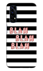 Blah Blah Blah Realme 7/Narzo 20 Pro Hard Case Back Cover by Casekaro