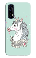 Unicorn Wallpaper Realme 7/Narzo 20 Pro Hard Case Back Cover by Casekaro