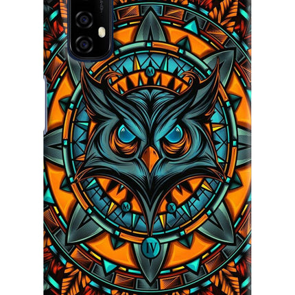 Angry Owl Art Realme 7/Narzo 20 Pro Hard Case Back Cover by Casekaro