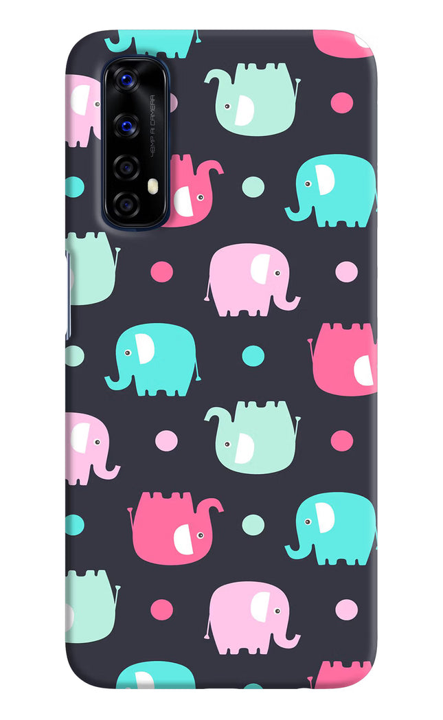 Elephants Realme 7/Narzo 20 Pro Hard Case Back Cover by Casekaro